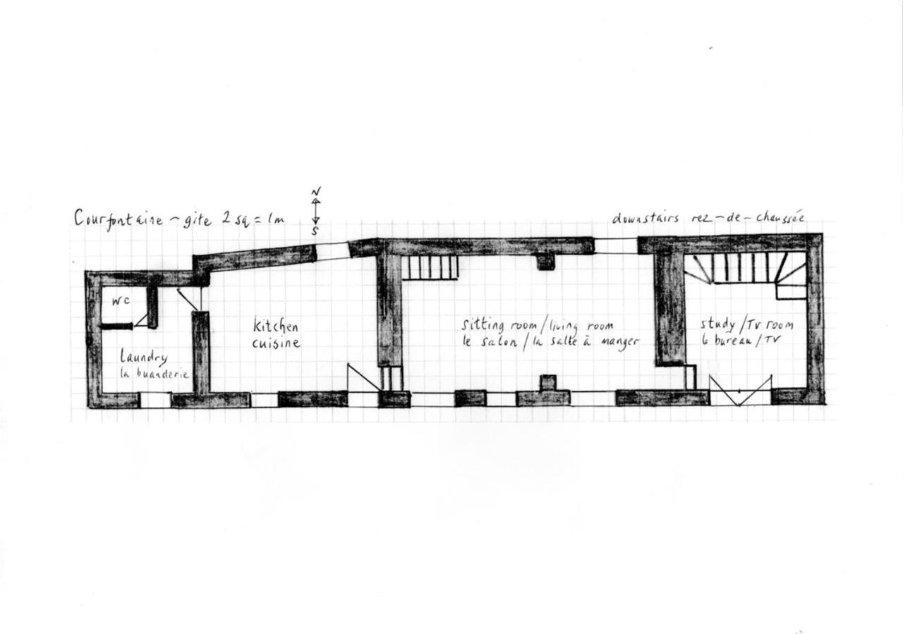 Private Farmhouse For Six In The Countryside Saint-Pierre-sur-Orthe Eksteriør bilde
